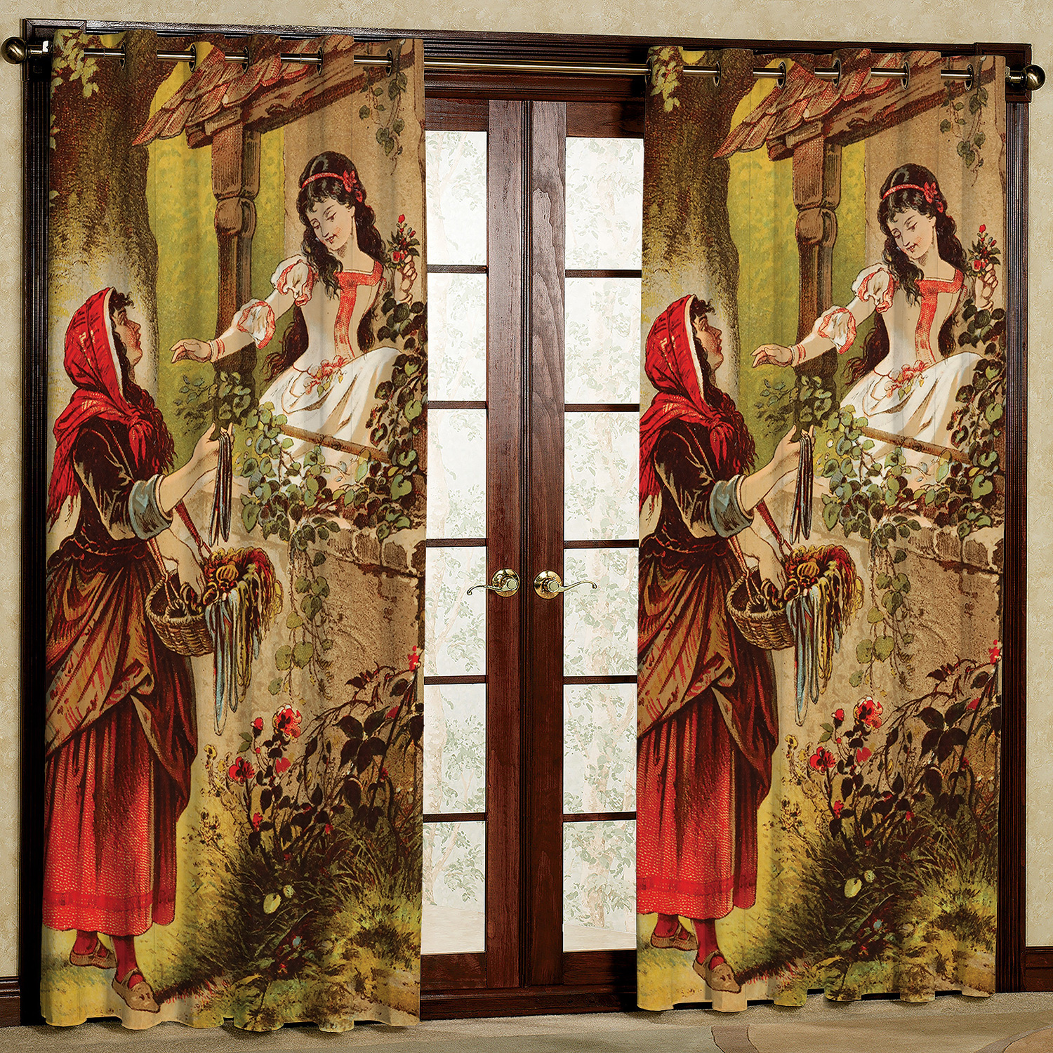 پرده مدل مخمل پانچی کد 201 سایز 140x280 سانتی متر