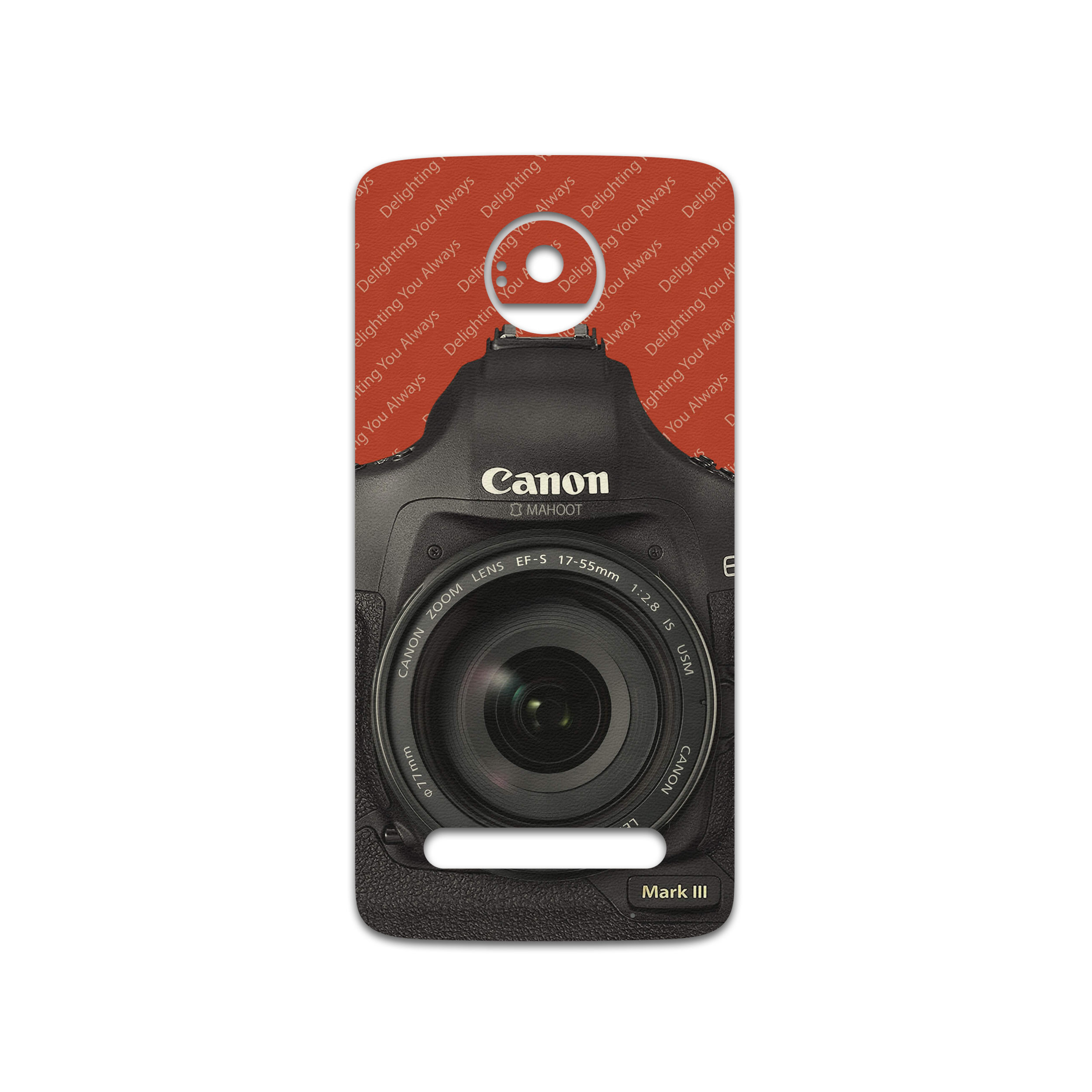 برچسب پوششی ماهوت مدل Cnn مناسب برای گوشی موبایل موتورولا Moto Z2 Play