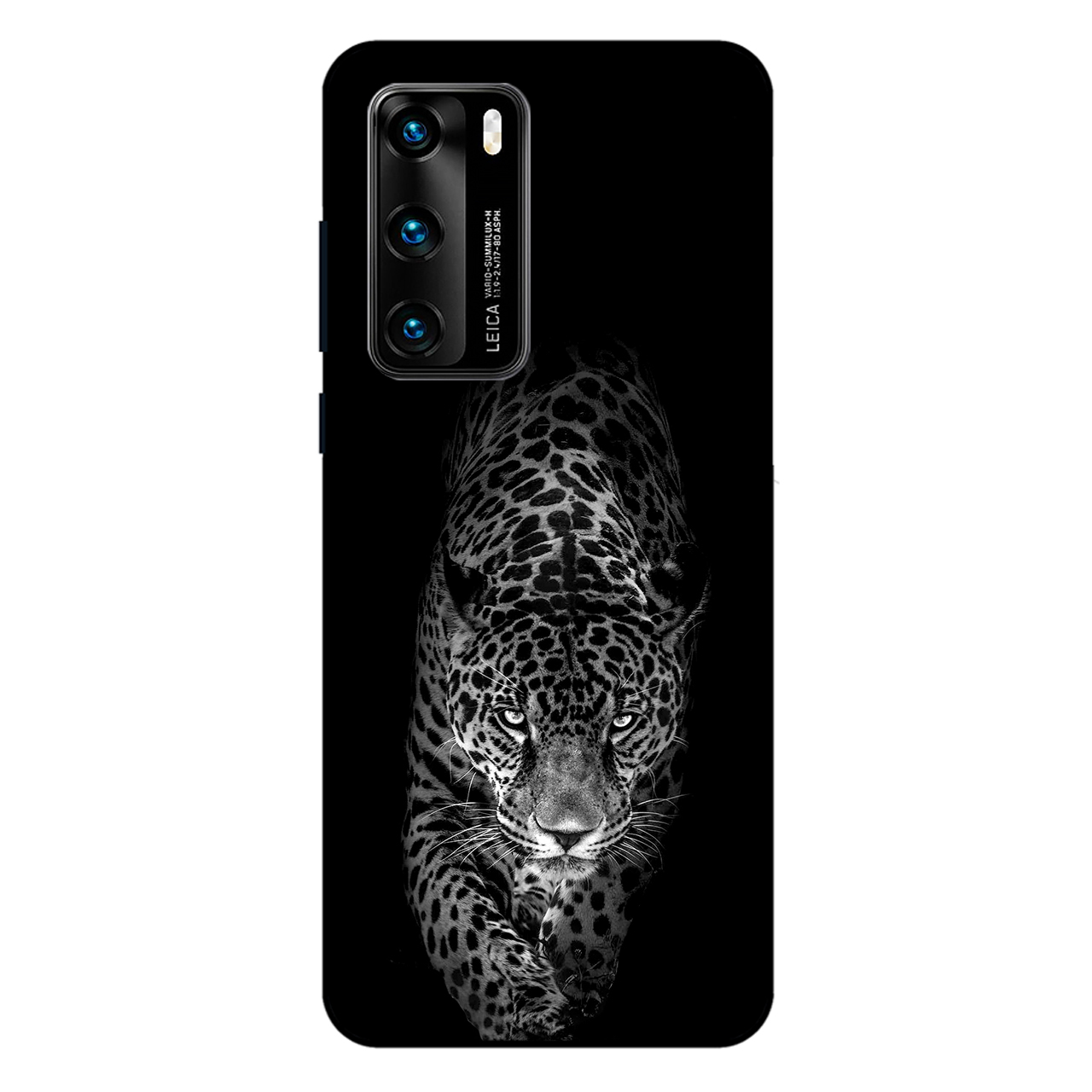 کاور مگافون طرح پلنگ مدل 1879 مناسب برای گوشی موبایل هوآوی P40 