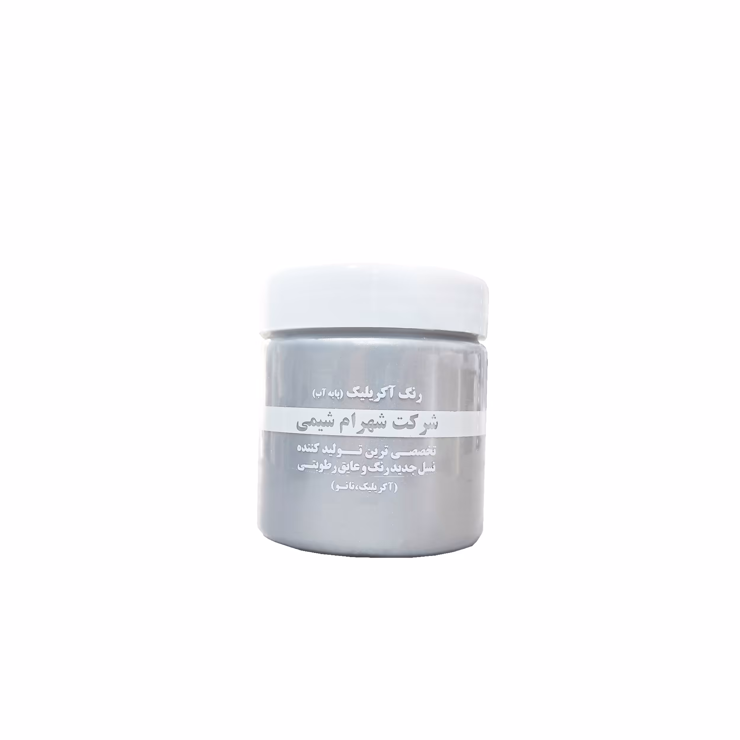 رنگ آکریلیک نقره ای شهرام شیمی مدل ARTEX COLOR وزن 300 گرم