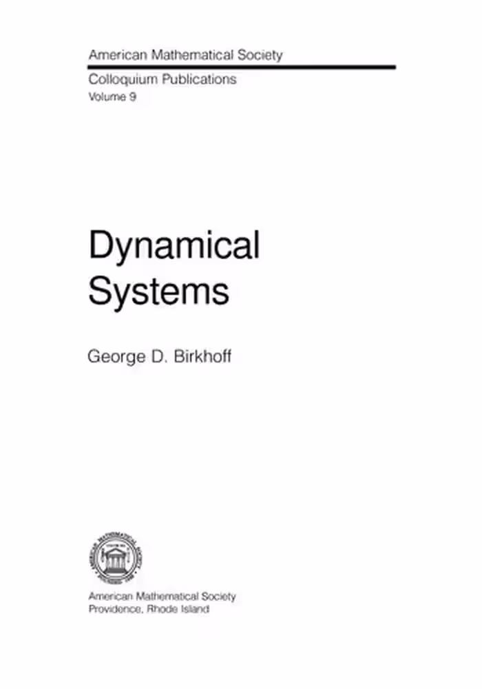 خرید و دانلود نسخه کامل کتاب Dynamical systems