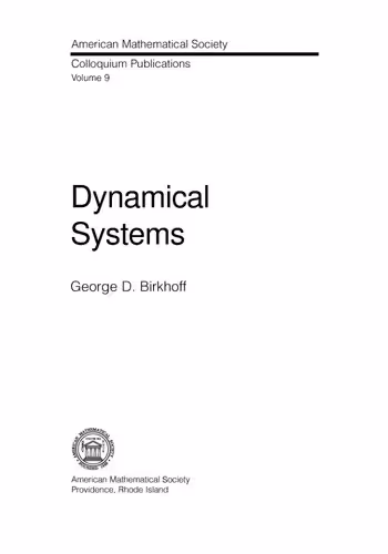 خرید و دانلود نسخه کامل کتاب Dynamical systems