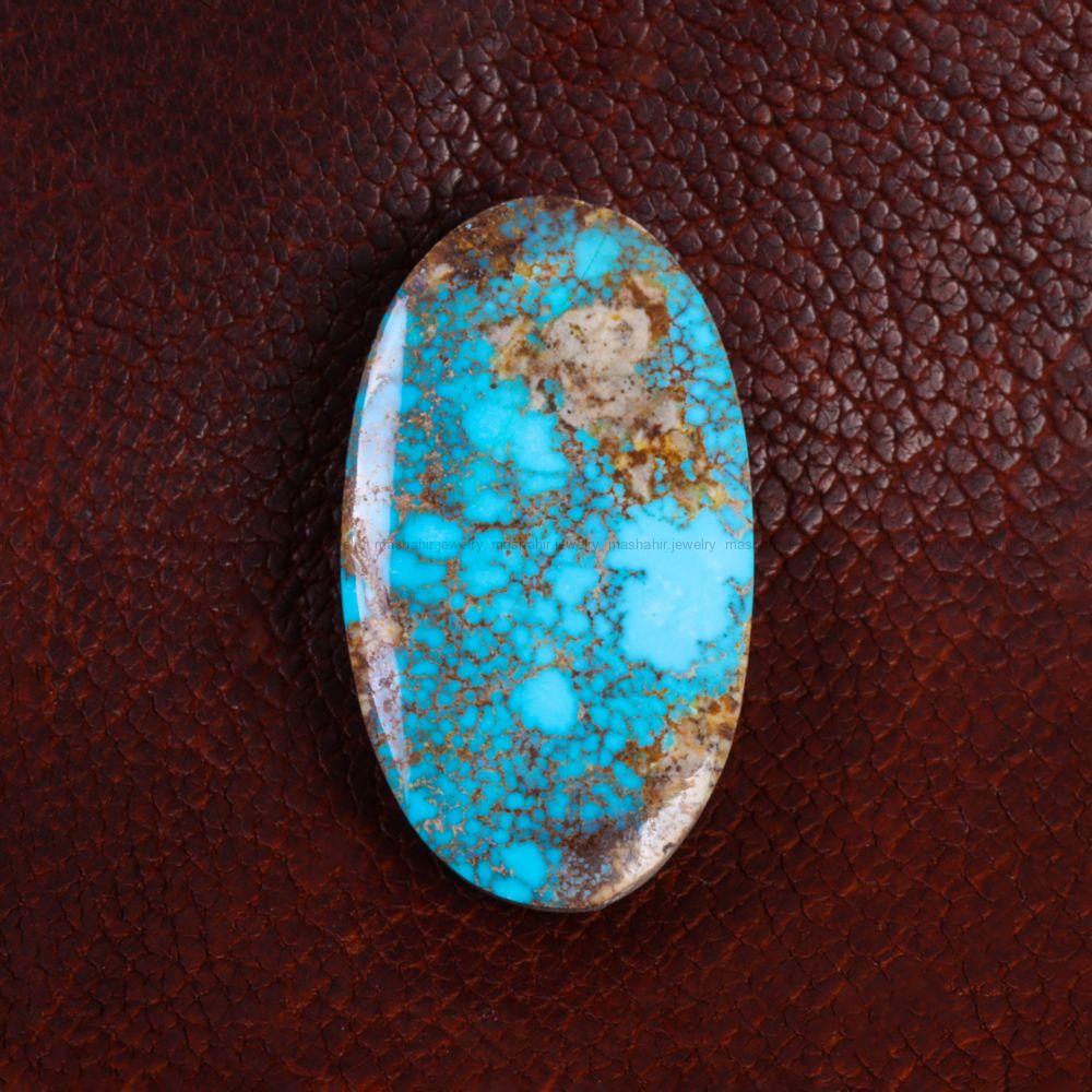 نگین فیروزه شجری کد 14037 - جواهری مشاهیر