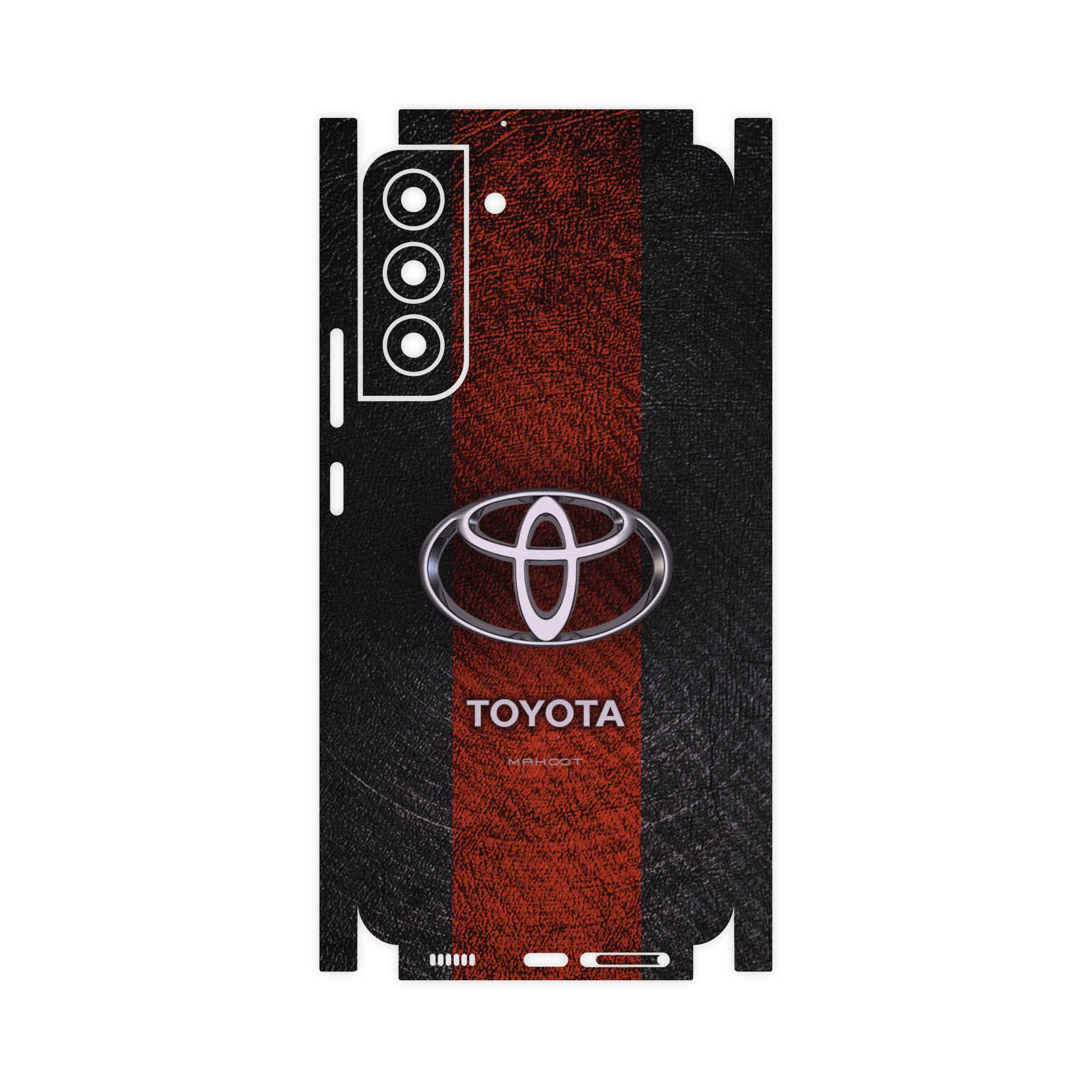 برچسب پوششی ماهوت مدل TOYOTA-Logo-FullSkin مناسب برای گوشی موبایل سامسونگ Galaxy S22 Plus 5G