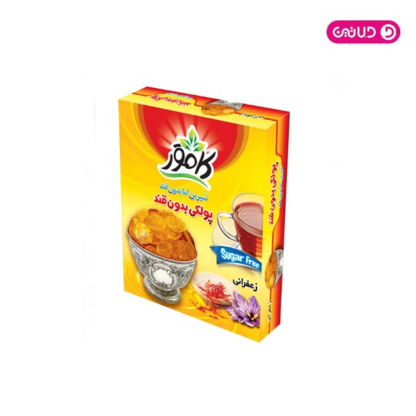 پولکی رژیمی زعفرانی کامور 150گرم