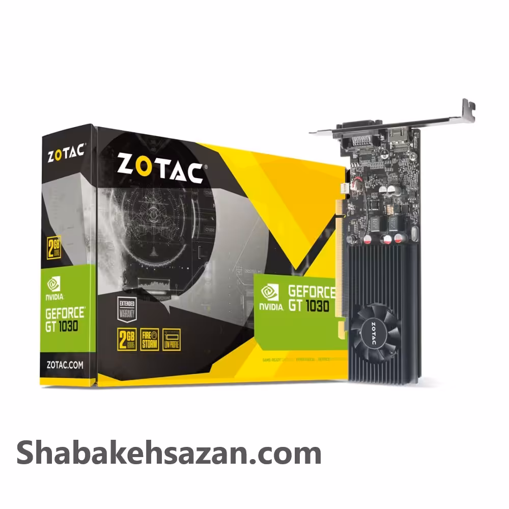 کارت گرافیک زوتک مدل GT 1030 2GB
