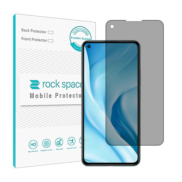 گلس شیائومی Mi 11 Lite 5G مدل نانو هیدروژل پرایوسی برند راک اسپیس کد 13258S