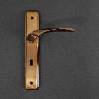دستگیره درب چوبی  1112 زیتونی  کلیدی مخصوص درب اتاق