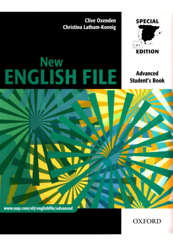 خرید و دانلود نسخه کامل کتاب New English File: Student Book Advanced level: Six-level General English Course for Adults
