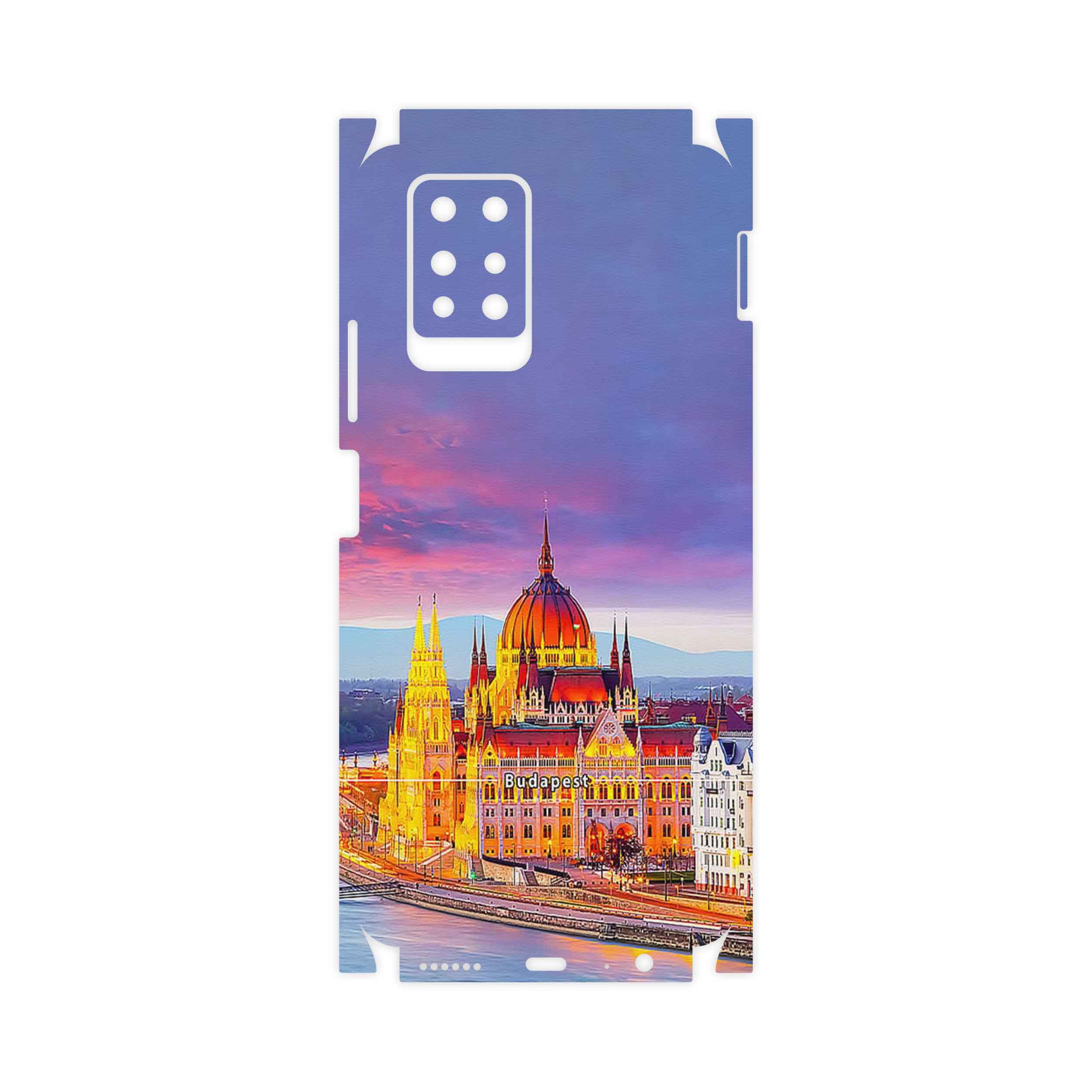 برچسب پوششی ماهوت مدل City of Budapest-FullSkin مناسب برای گوشی موبایل اینفینیکس Note 10 Pro