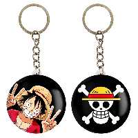 جاکلیدی خندالو مدل لوفی انیمه وان پیس One Piece کد 1053810540 مجموعه 2 عددی