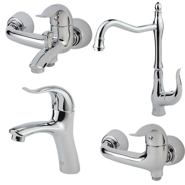 ست شیرآلات کسری مدل کاسپین