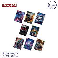 دفتر 80 خطی مجلد کلاسیک فنری کد 37/33 عرش