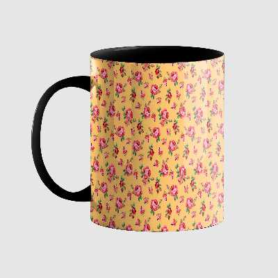 ماگ طرح گل گلی کد 183