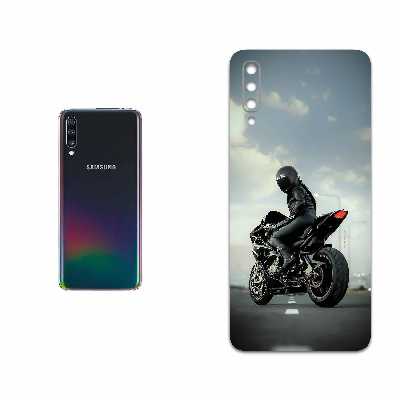 برچسب پوششی ماهوت مدل Motorcycling مناسب برای گوشی موبایل سامسونگ Galaxy A70