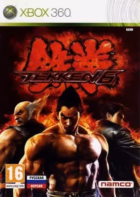 بازی ایکس باکس 360 tekken 6