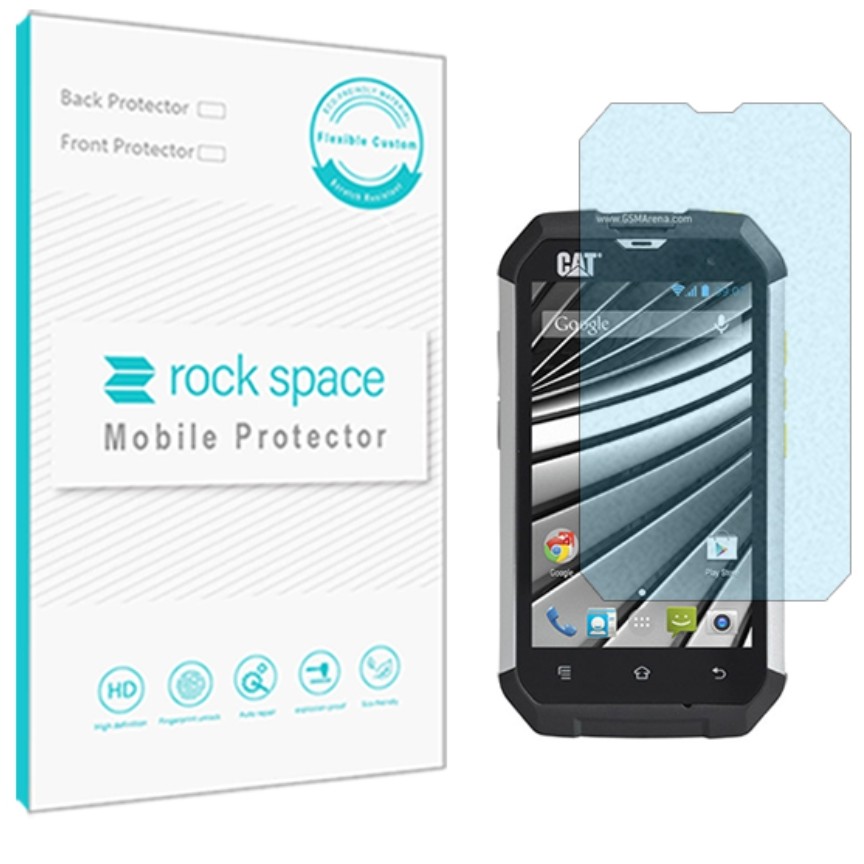  گلس نانو مات بلوکات (ضد اشعه آبی) و ضد ضربه کاترپیلار B15Q برند راک اسپیس  