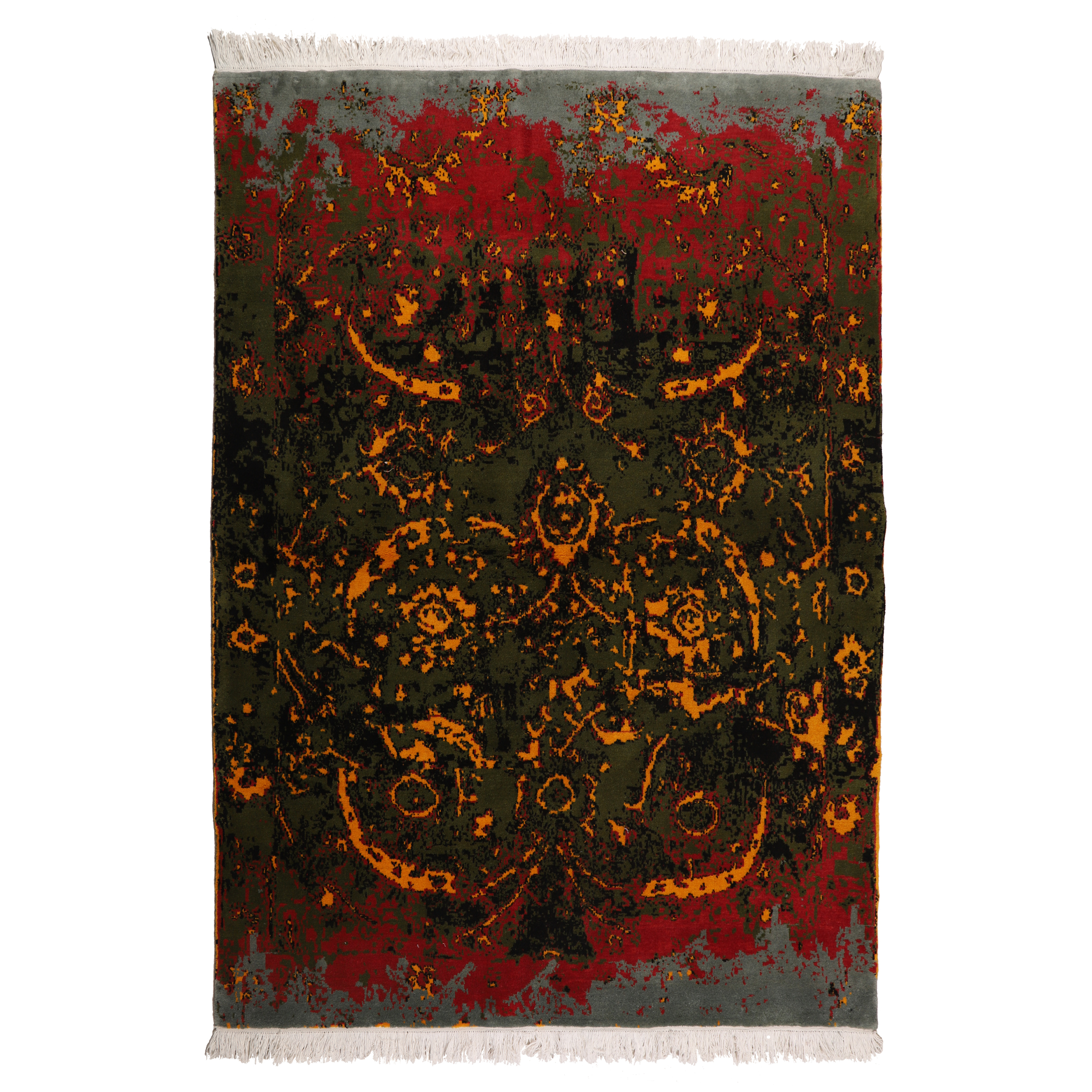 فرش دستبافت سه متری مدل مدرن کد 140508