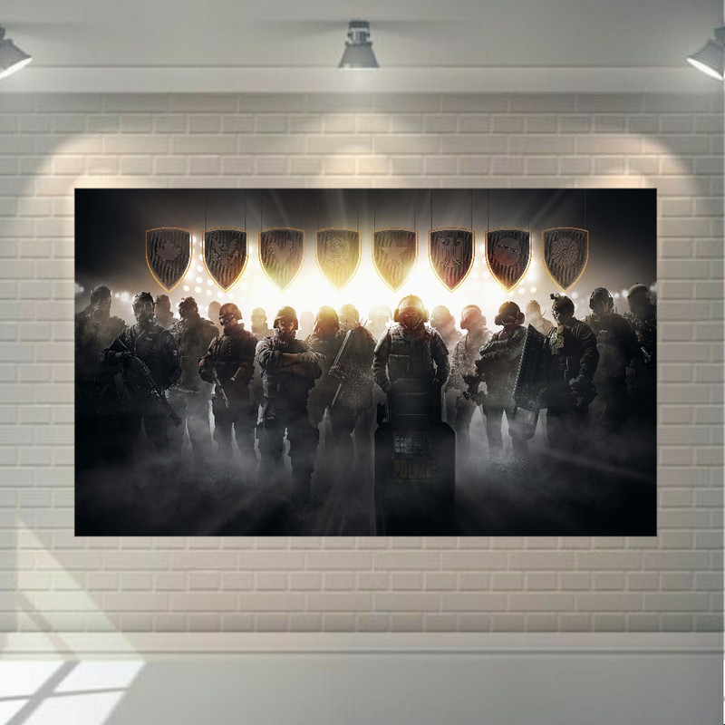 تابلو شاسی مدل گیم سرزمین وحشی - TOM CLANCYS کد SDB503 | دنیای قاب