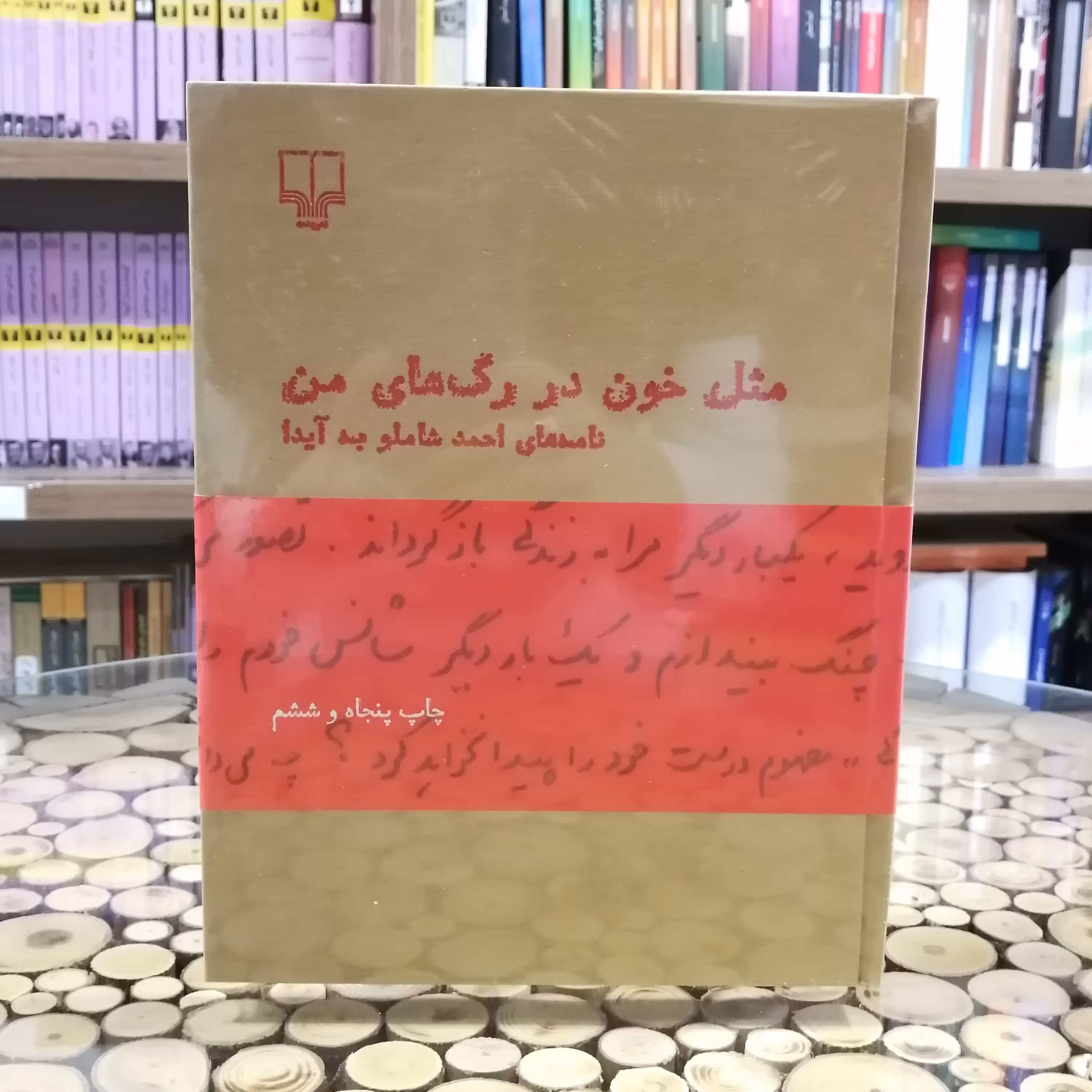 کتاب مثل خون در رگ های من (نامه های شاملو به آیدا) نشر چشمه
