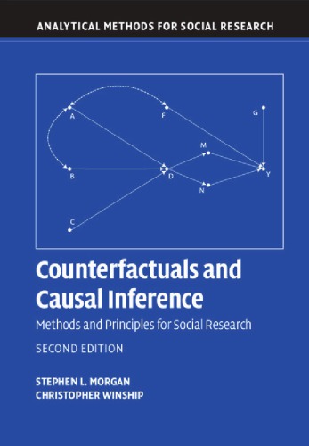 خرید و دانلود نسخه کامل کتاب Counterfactuals and Causal Inference: Models and Principles for Social Research