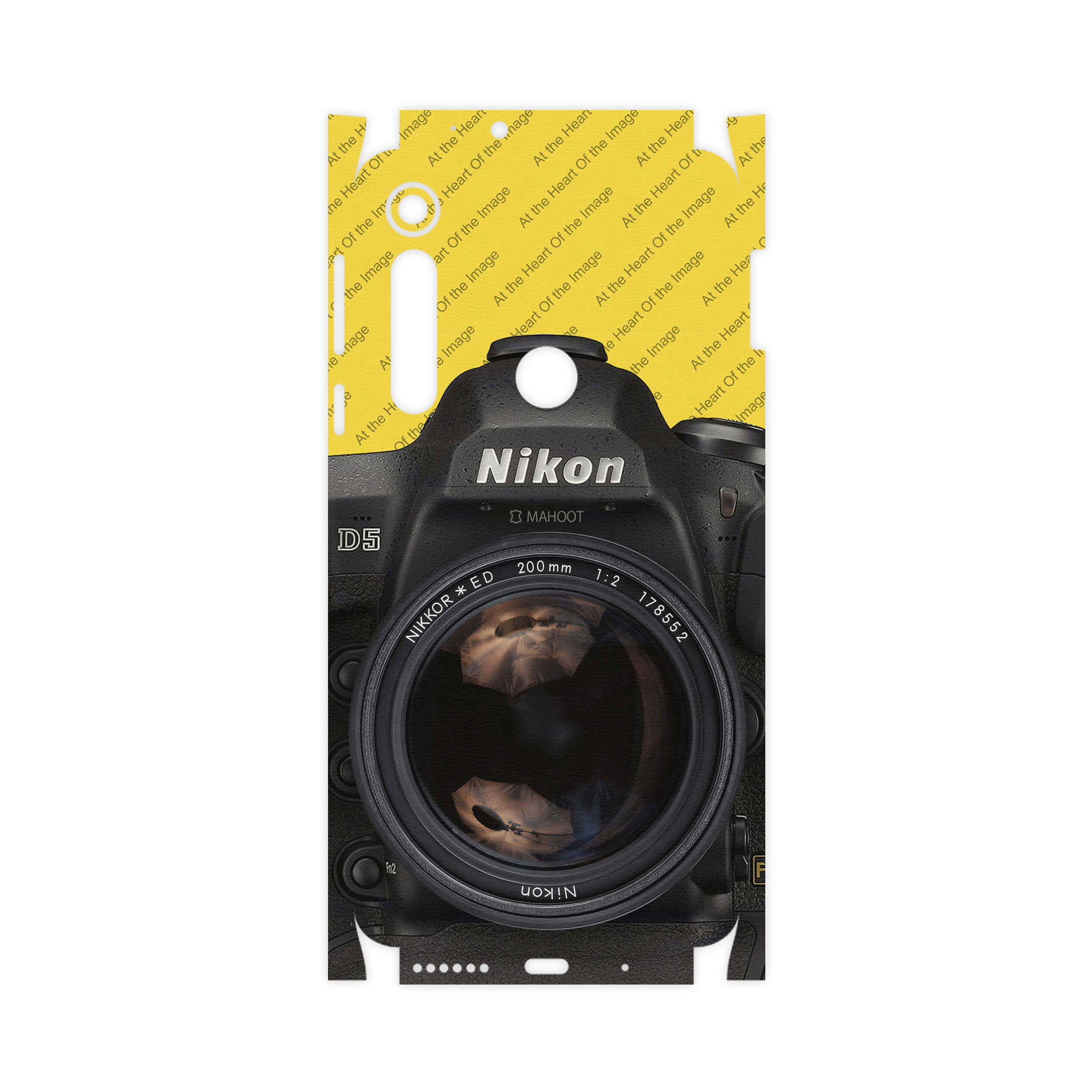 برچسب پوششی ماهوت مدل Nkn-FullSkin مناسب برای گوشی موبایل موتورولا One Macro