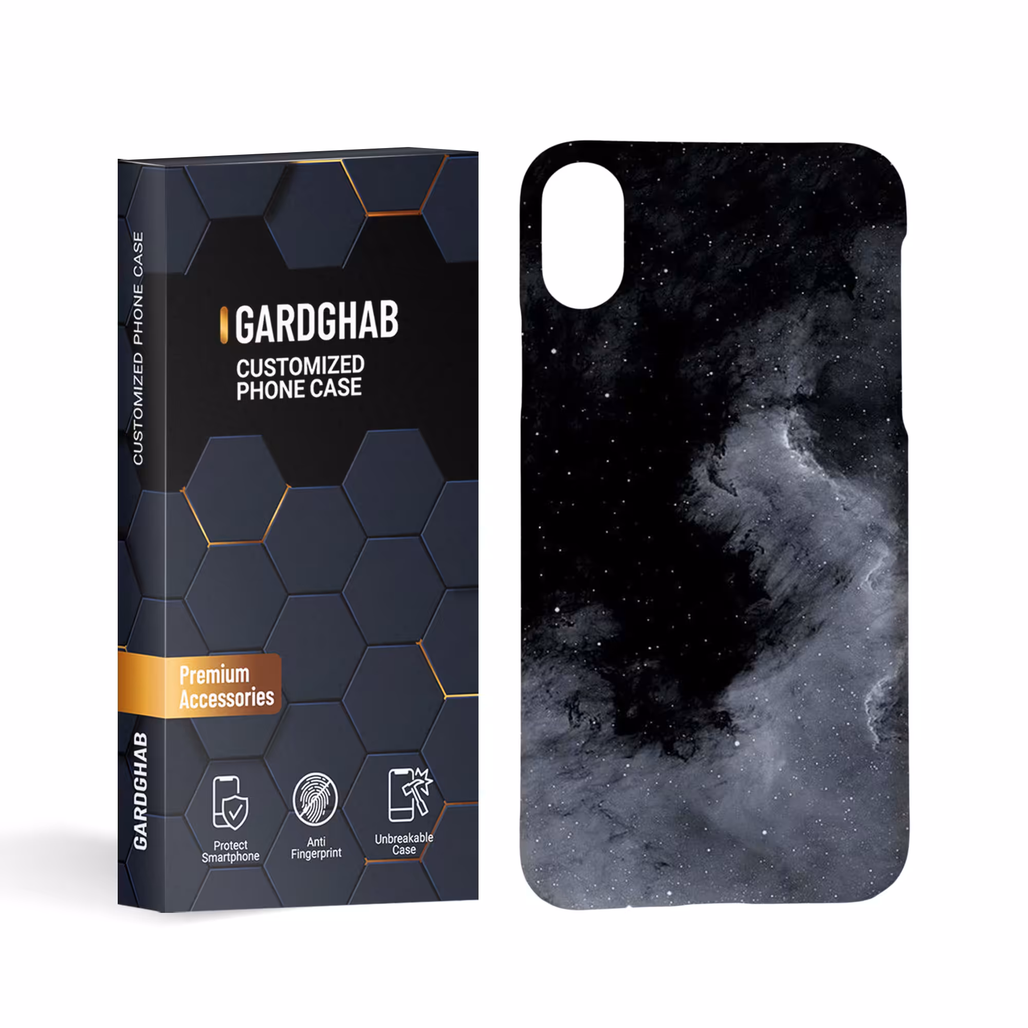 کاور گارد قاب مدل ساده مناسب برای گوشی موبایل اپل iphone x xs