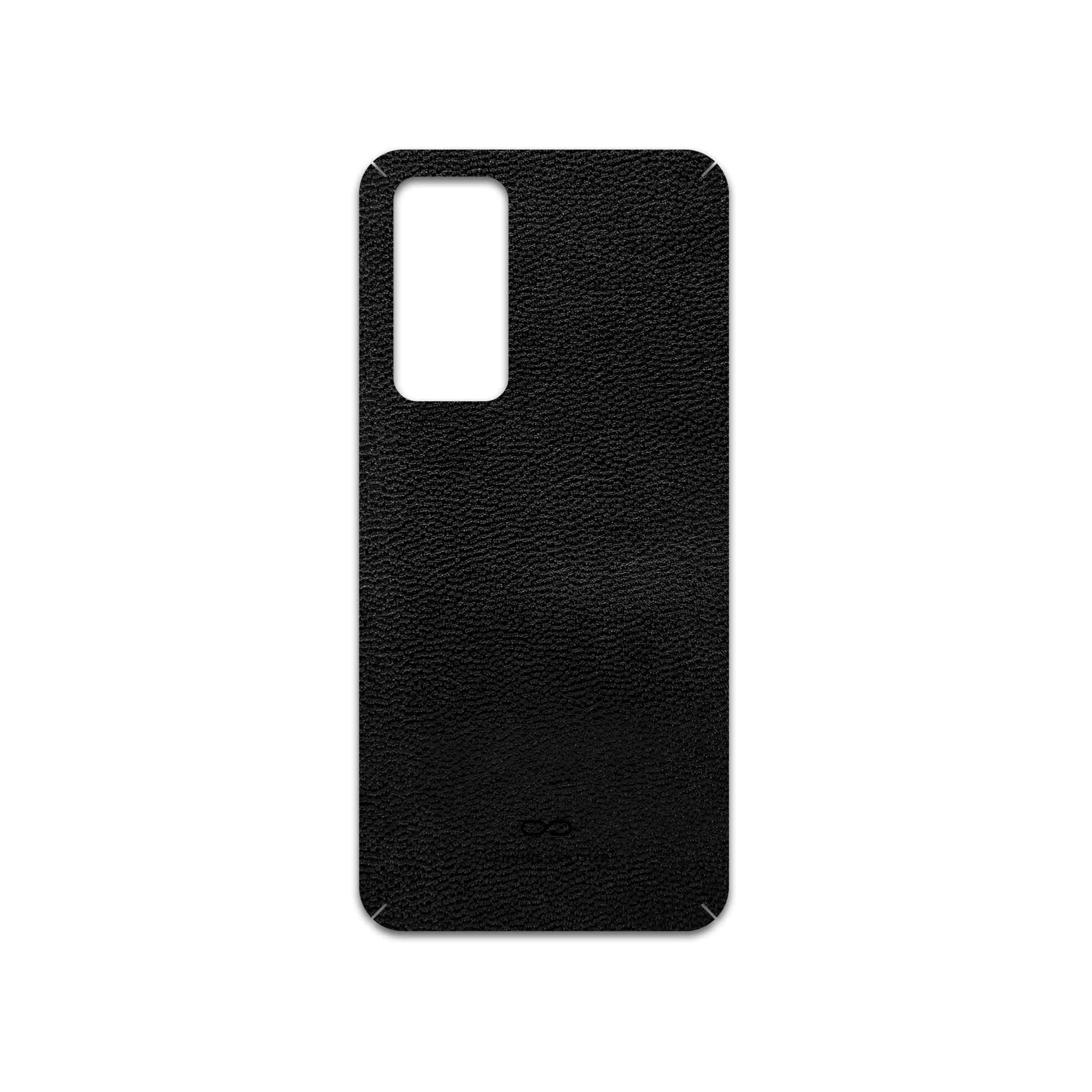 برچسب پوششی ماهوت مدل Black-Leather مناسب برای گوشی موبایل شیائومی 12X