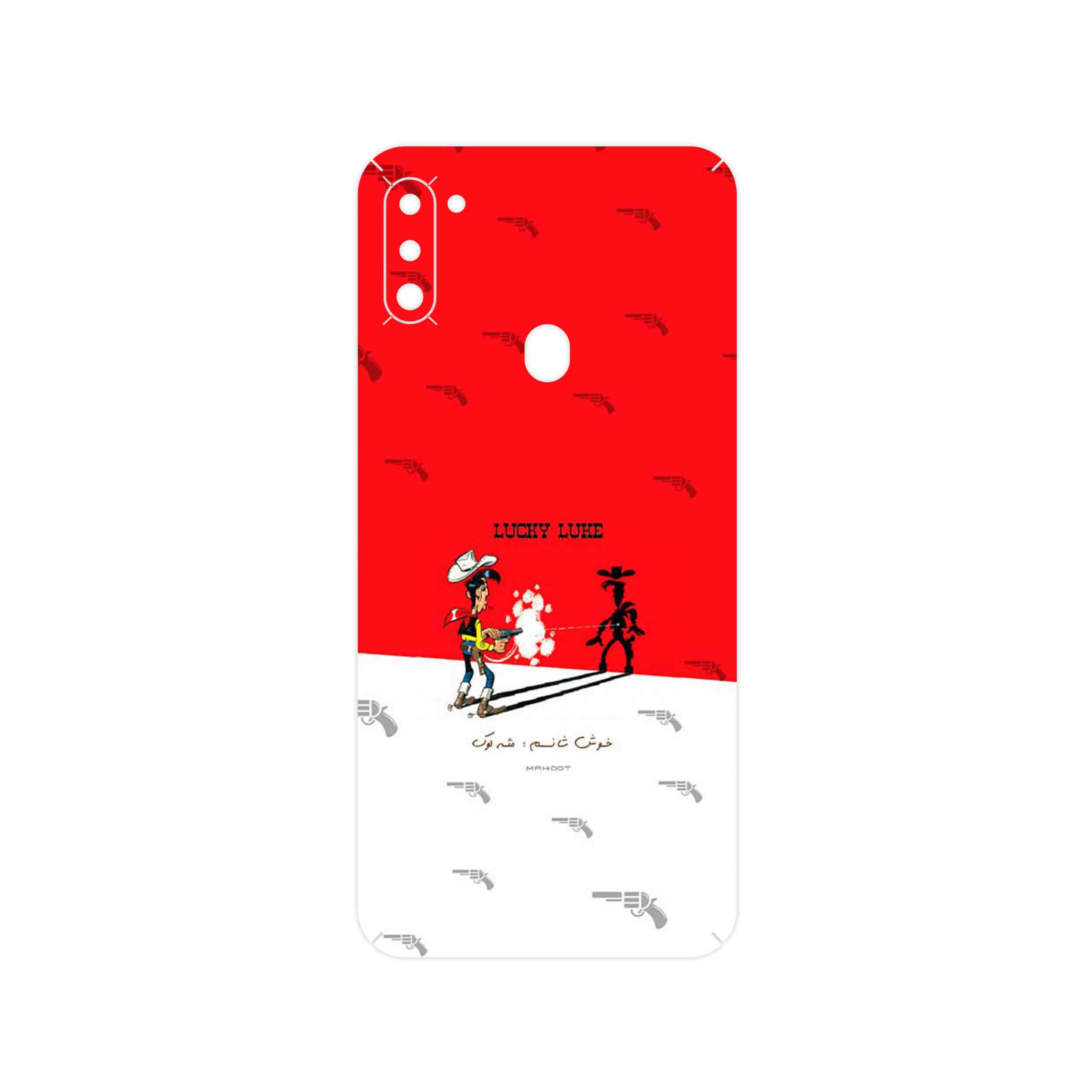 برچسب پوششی ماهوت مدل Lucky Luke مناسب برای گوشی موبایل سامسونگ Galaxy A11