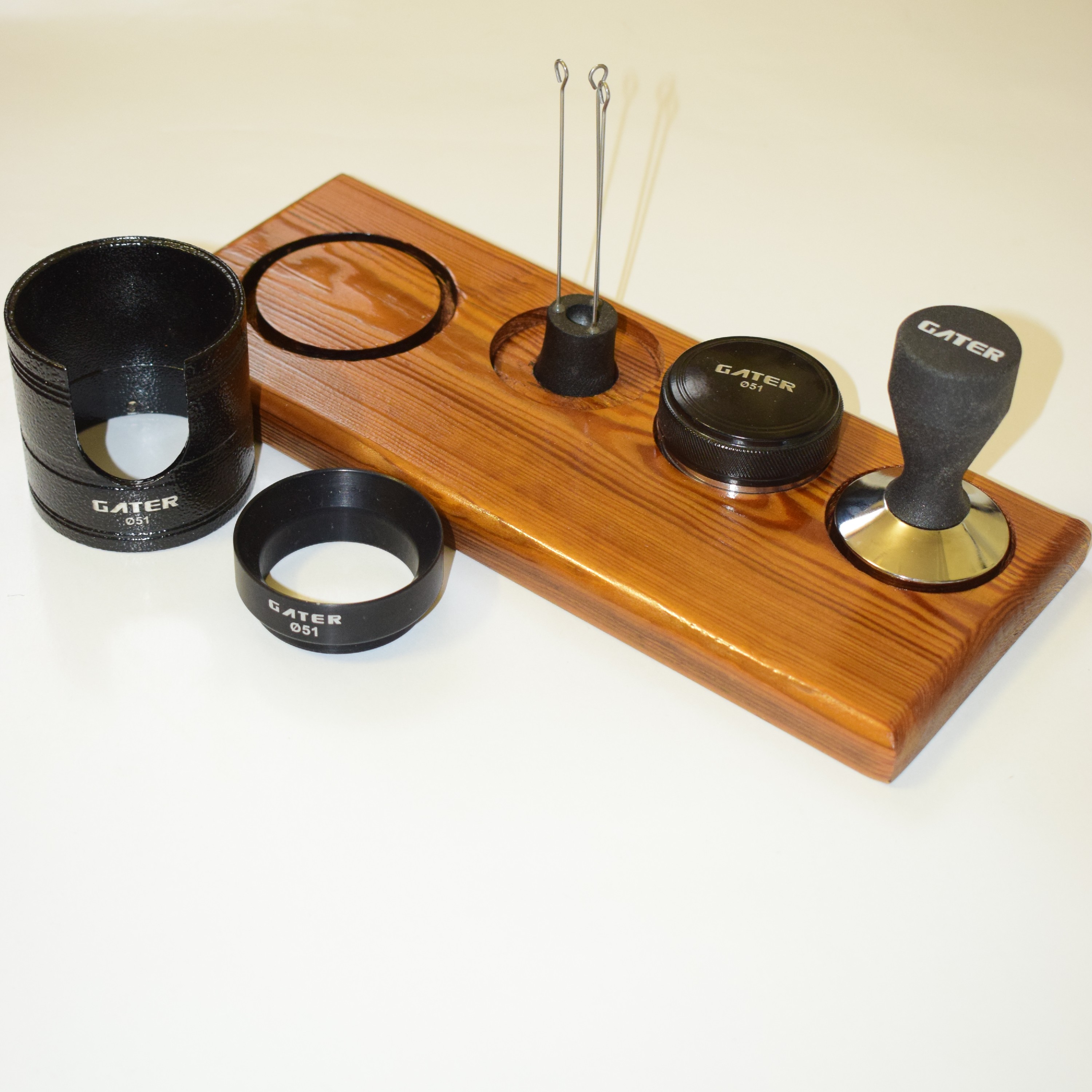 تمپر مت چوبی با کیفیت بالا قابل سفارش تعداد و چوب رزین در سایز و ابعاد تمپر شما و حکاکی دلخواه برند