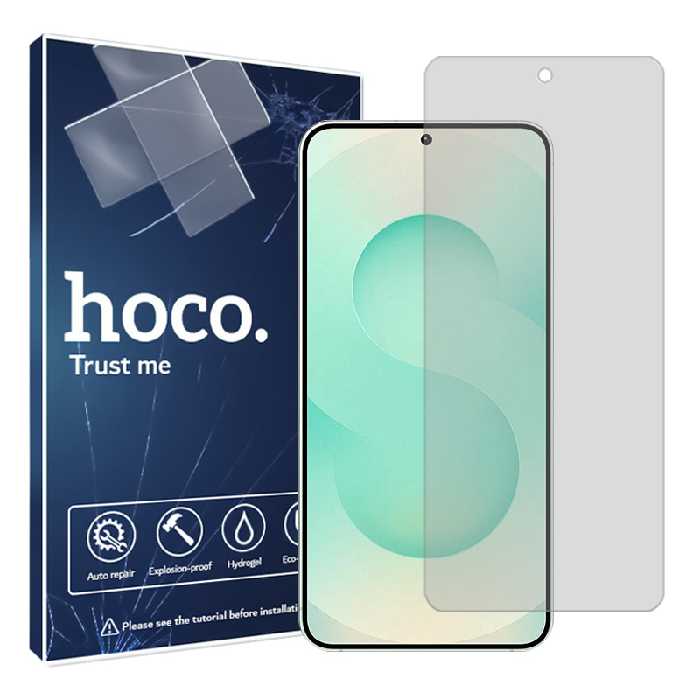 گلس سامسونگ Galaxy S25  مدل هیدروژلی شفاف برند هوکو کد S