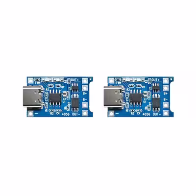 ماژول شارژر باتری مدل  TP4056-TYPEC بسته دو عددی