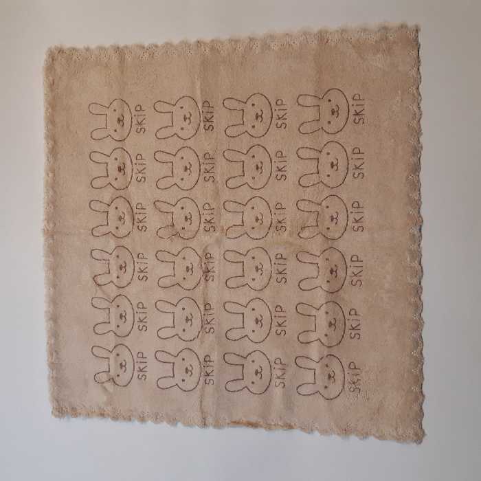 دستمال نظافت میکروفایبر مدل بیلاوه طرح خرگوش بسته 3 عددی 