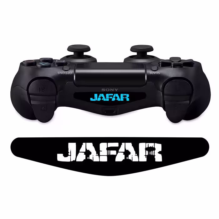 برچسب لایت بار دسته پلی استیشن 4 ونسونی طرح Jafar