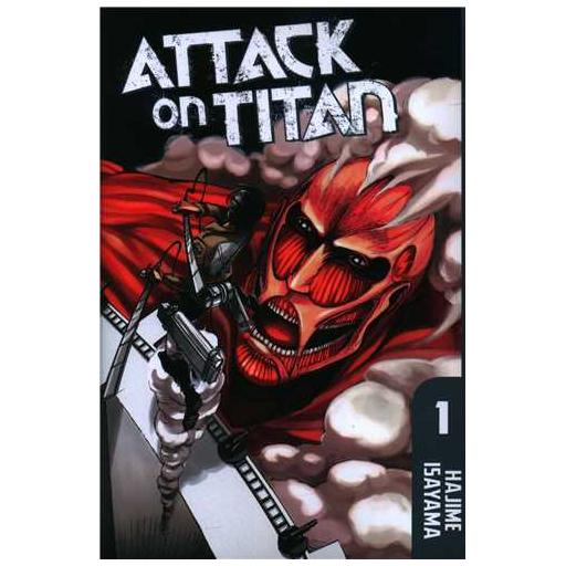 کتاب مانگا حمله به تایتان Attack on Titan 01 اثر Hajime Isayama