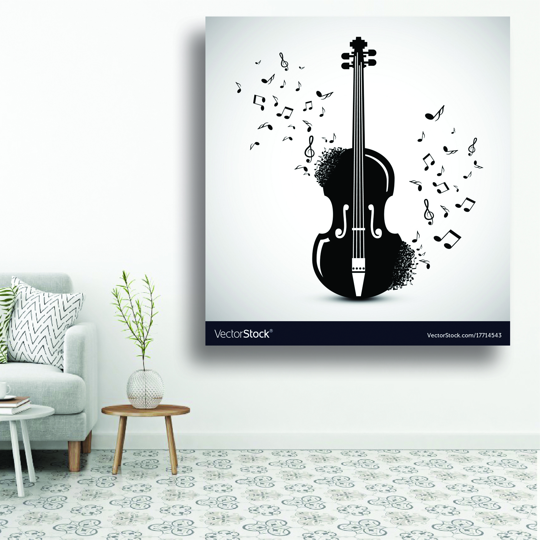 تابلو شاسی طرح ویولون 21 کد 0TS-1