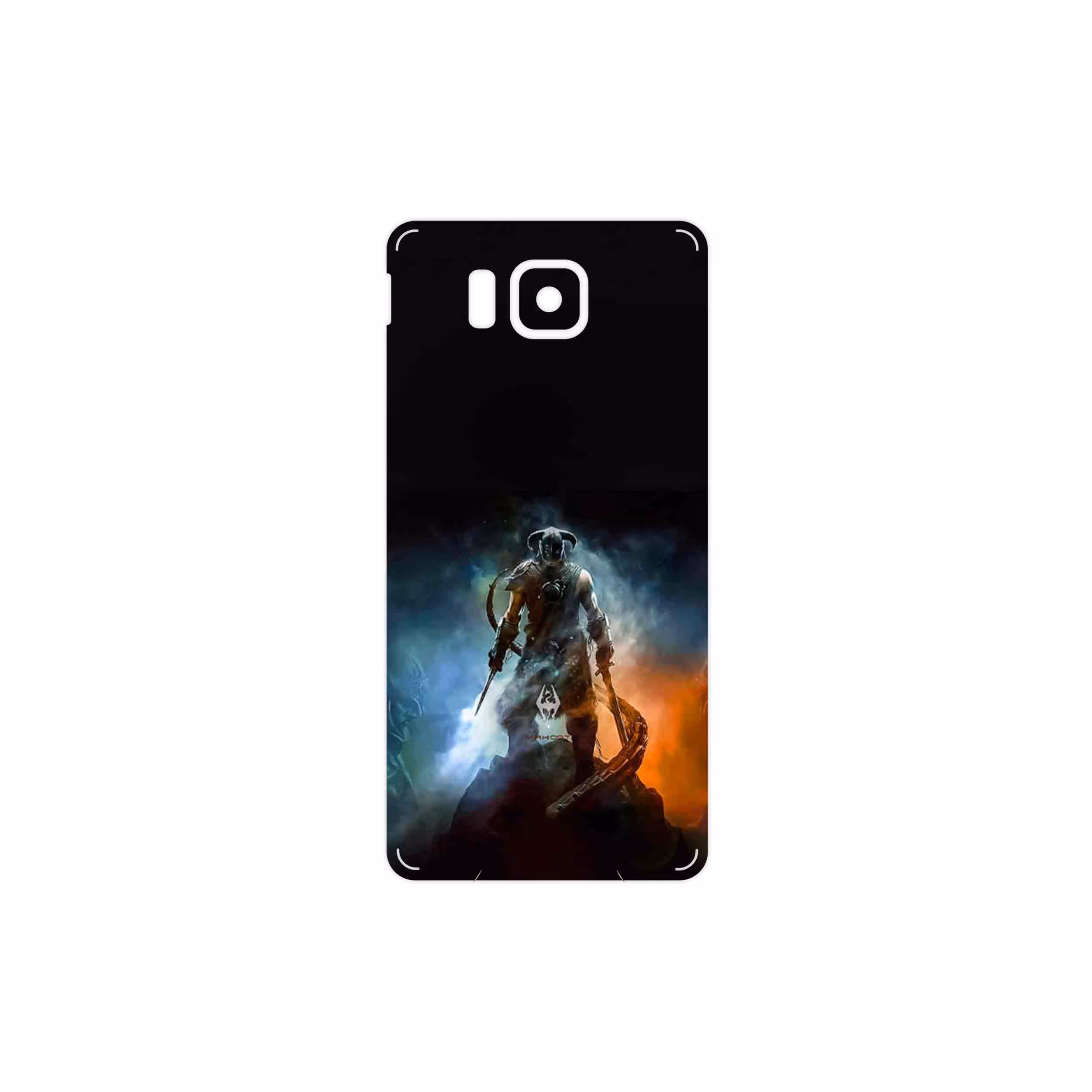برچسب پوششی ماهوت مدل Skyrim Game Series مناسب برای گوشی موبایل سامسونگ Galaxy Alpha