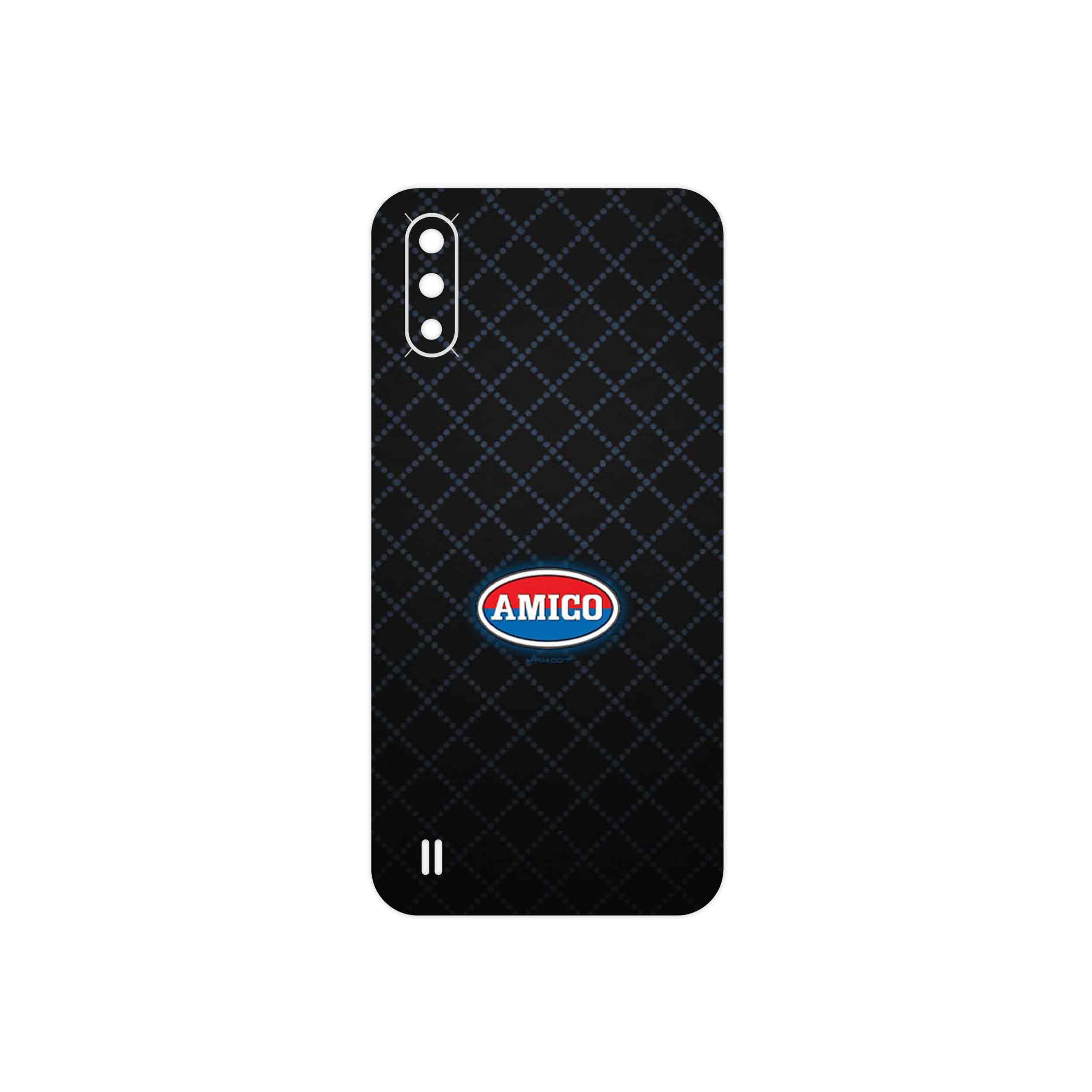 برچسب پوششی ماهوت مدل AMICO مناسب برای گوشی موبایل سامسونگ Galaxy A01