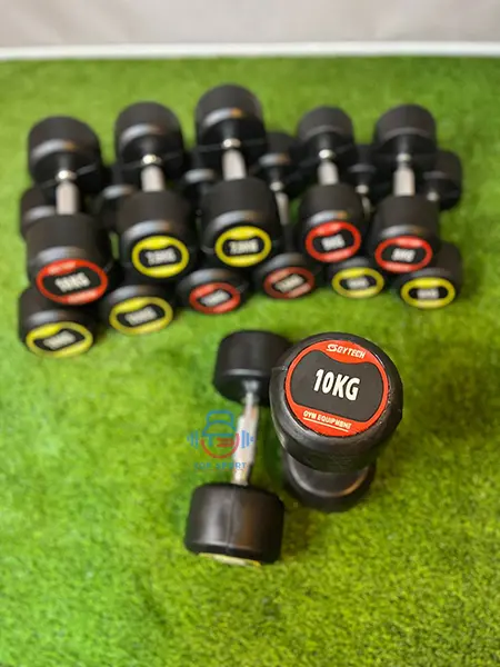 دمبل گرد cytech وزن 17.5 کیلوگرم بسته دو عددی