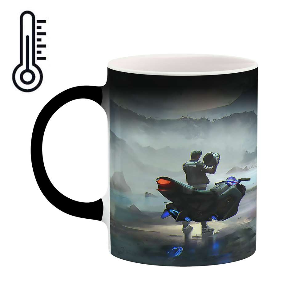 ماگ حرارتی کاکتی طرح انیمه مدل mgh17532