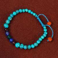 دستبند هفت چاکرا اسپرت کد 26964 - جواهری مشاهیر