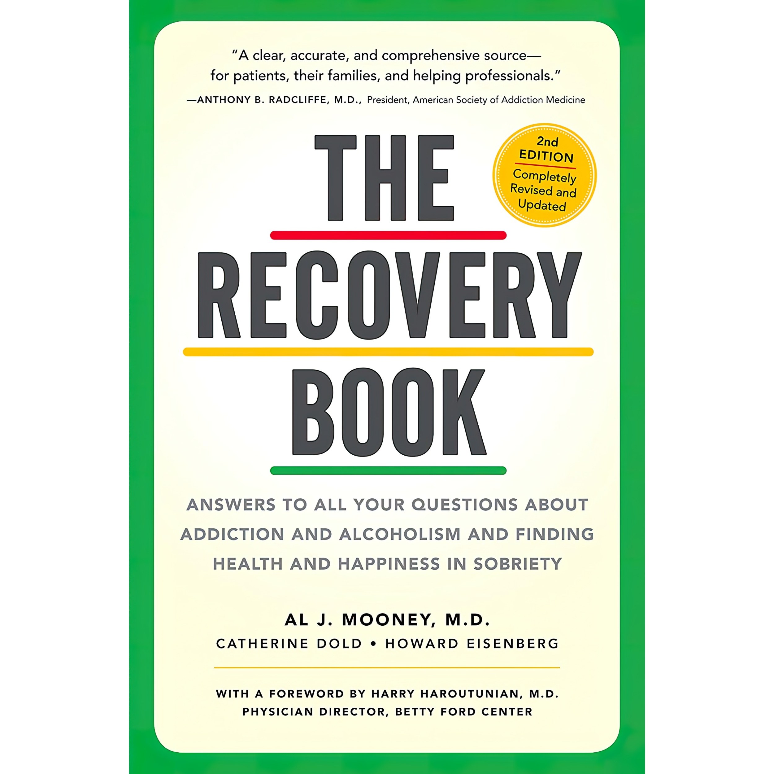 کتاب زبان اصلی The Recovery Book انتشارات Workman Publishing Company
