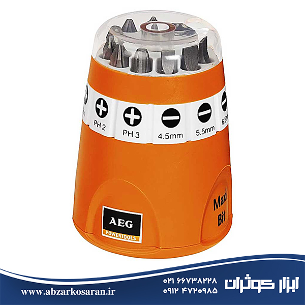 ست 10 پارچه سری پیچ‌گوشتی آاگ AEG