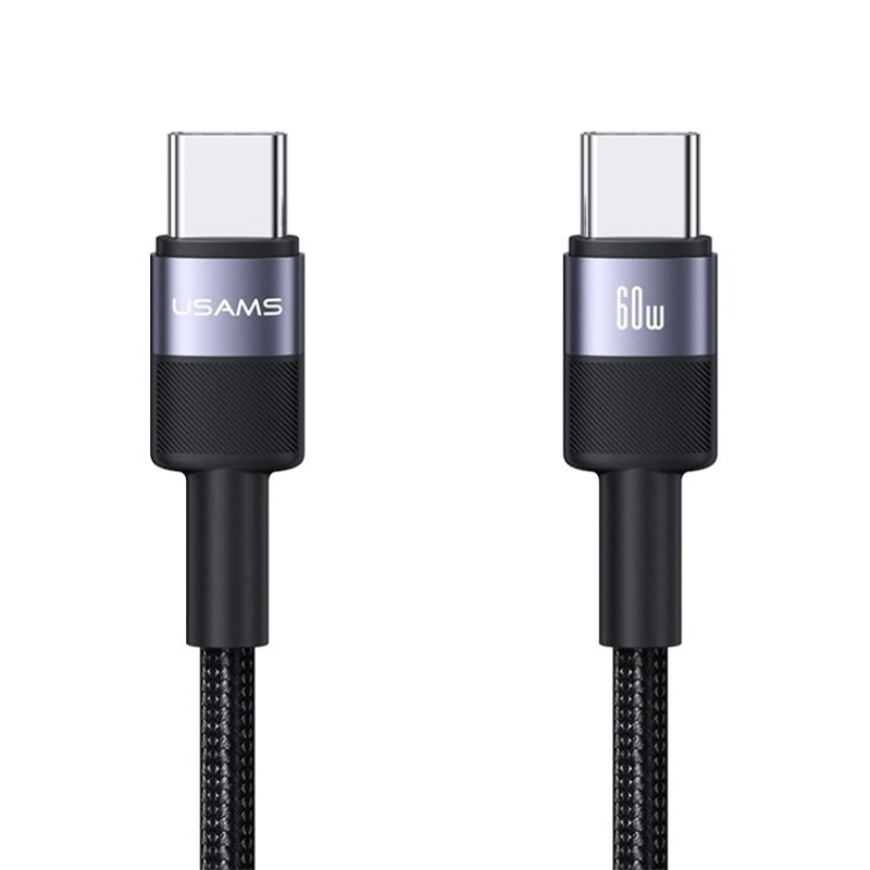 کابل یک متر دویست TypeC TO TypeC مدل USAMS_SJ724 | فروشگاه اینترنتی شهر لپ تاپ
