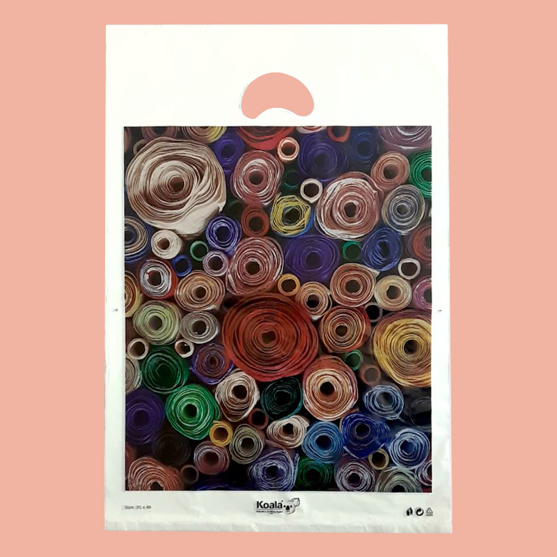 کیسه خرید کوالا مدل 342150 بسته 100 عددی