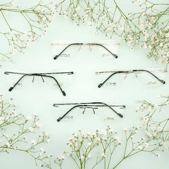 عینک طبی بی فرم تیتانیوم