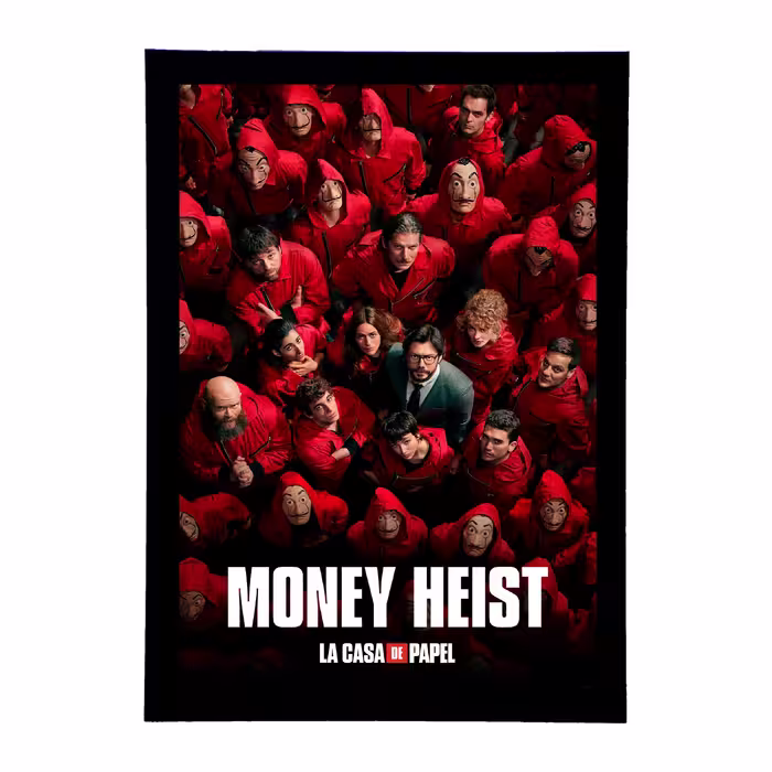 تابلو بلوویش مدل Money Heist