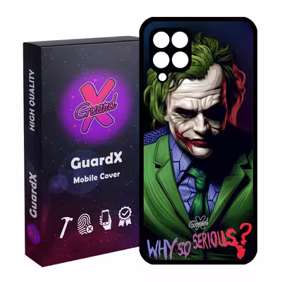 کاور گارد ایکس طرح Joker مدل Glass10187 مناسب برای گوشی موبایل سامسونگ Galaxy A12