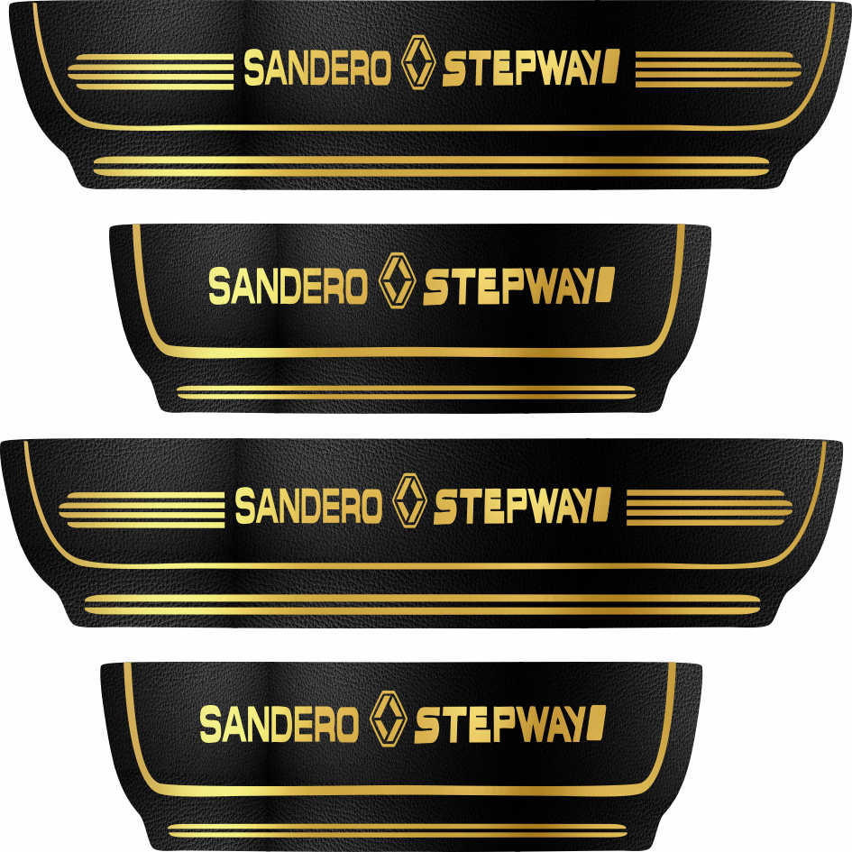 برچسب پارکابی خودرو رادیانس کد P004 مناسب برای ساندرو استپ وی مجموعه 4 عددی