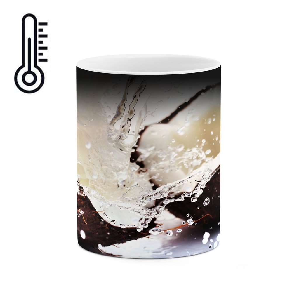 ماگ حرارتی طرح نارگیل  مدل mgph11084